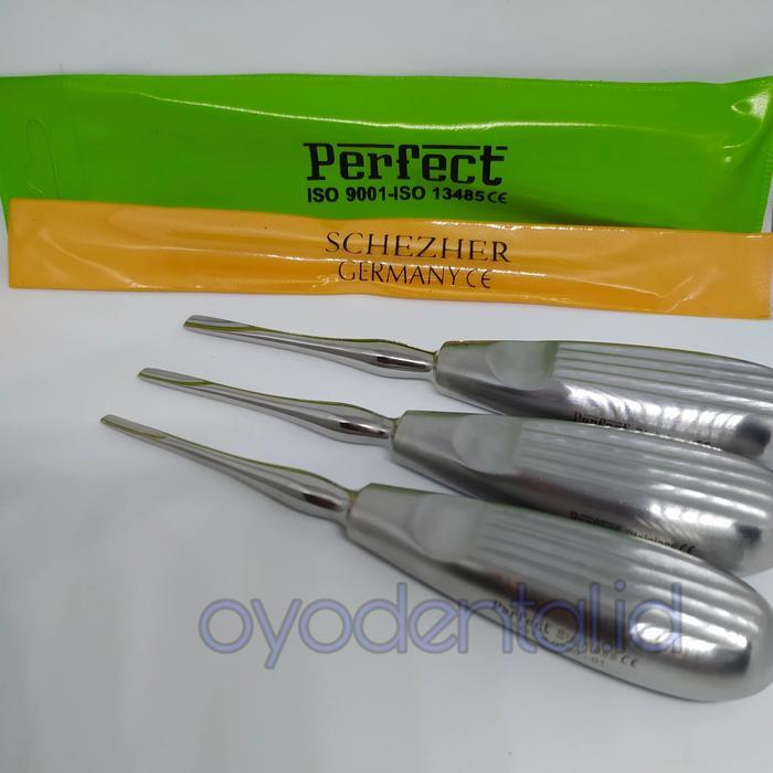 Dental Bein root elevator / luxator / alat cabut gigi schezher perfect