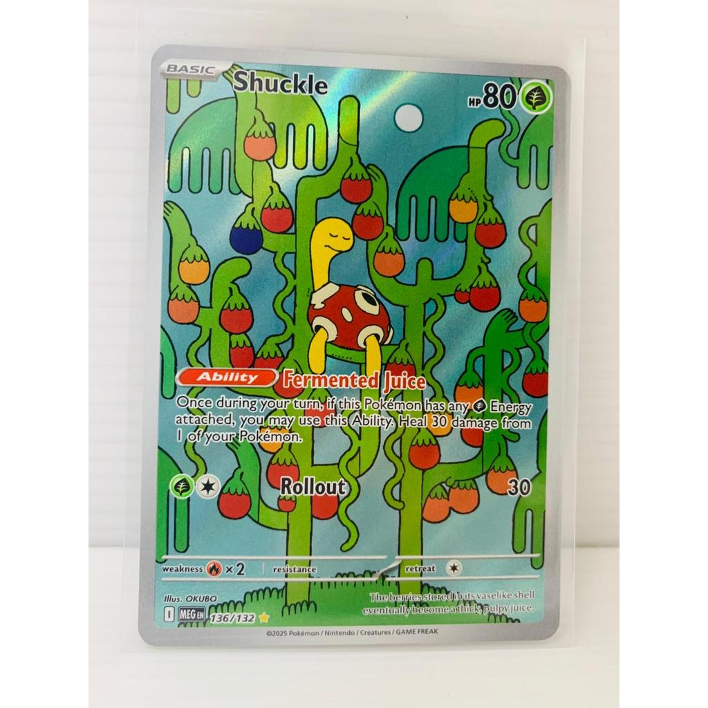 AR Shuckle Illustration Rare Pokemon Mega Evolution English Inggris
