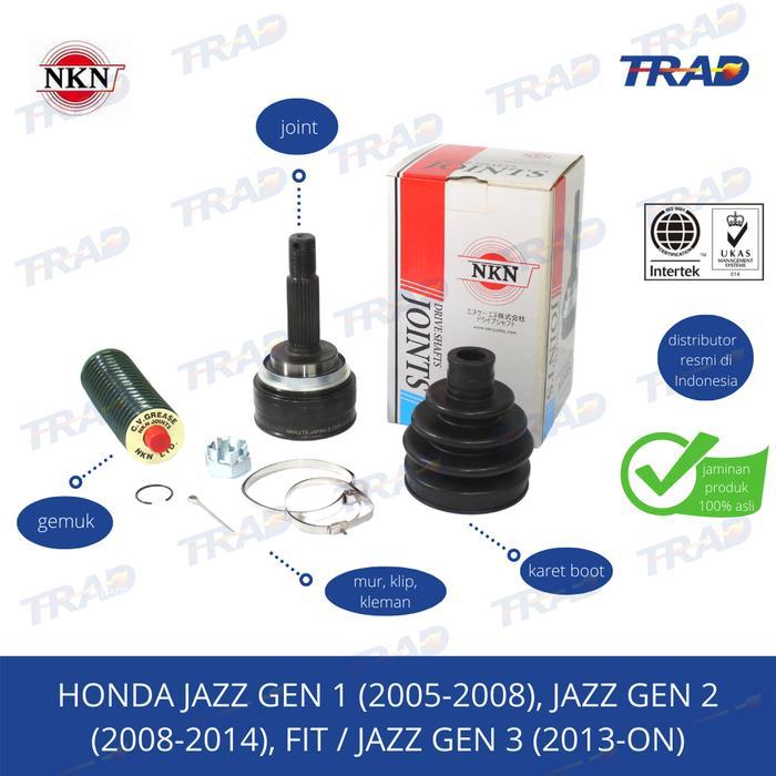 Cv Joint As Roda Luar Nkn Honda Jazz Gen 1, 2, Fit