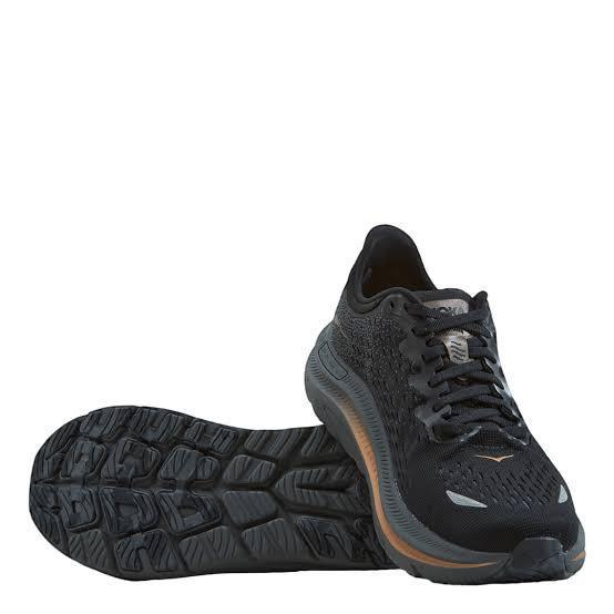 Sepatu Hoka Sneaker Hoka Kawana Running Shoes - Black / Copper Outdoor Lari olahraga nyaman