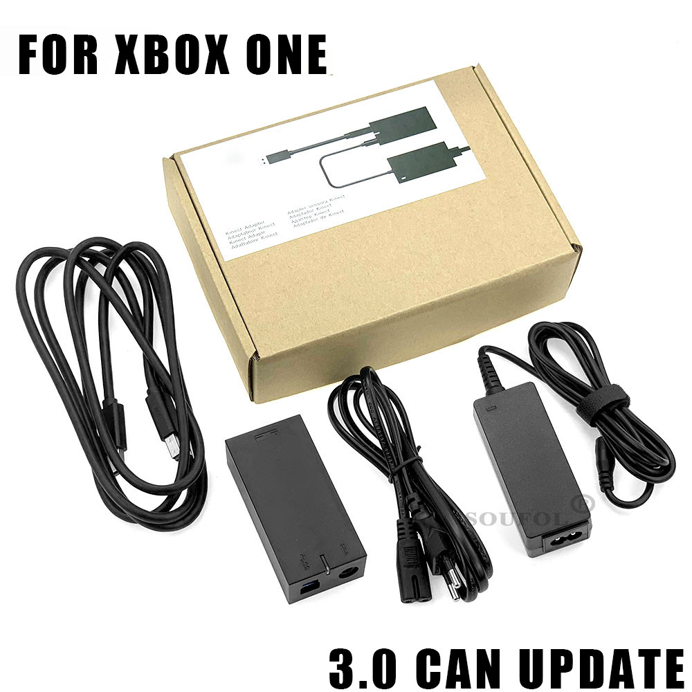 STOK TERBATAS  New Kinect Adapter For Xbox One For XBOX ONE S Kinect 2.0 / 3.0 Adaptor EU / US Plug 