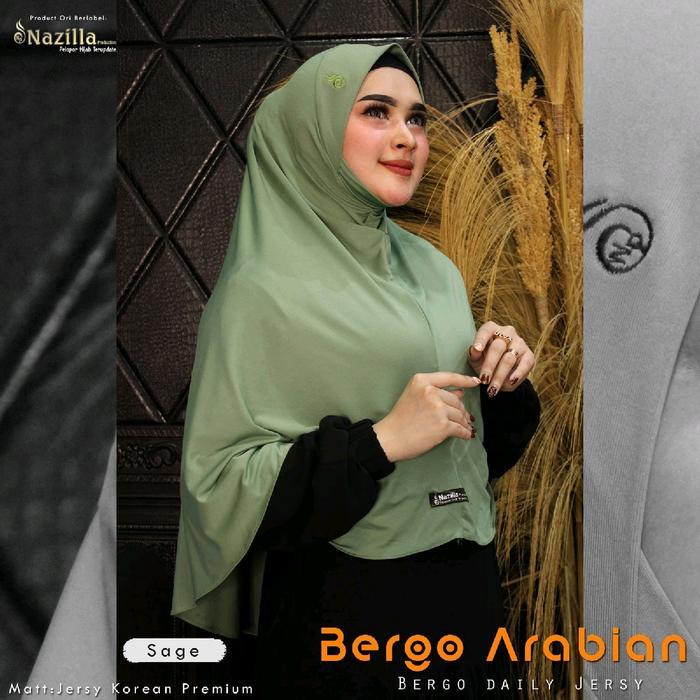 Sedia Bergo arabian/bergo zee hijab/bergo instan/bergo malay/bergo malaysia/bergo nazilla/bergo