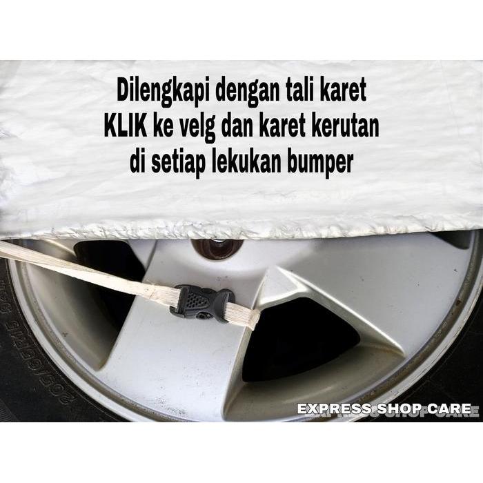 Sarung Mobil MAZDA 2 SEDAN Silver S Body Cover Mazda 2 Sedan PREMI