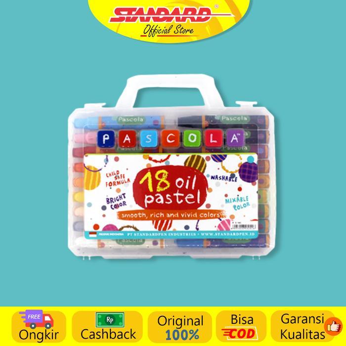 Standard - Paket TAB 3A / 3B ( Oil Pastel Pascola/Coloring, Marker Dualtip, Pencil, Penghapus,