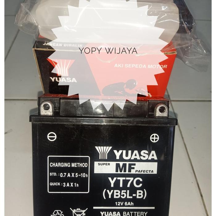 Aki Kering Accu Yt7C Atau Yb5L B Yuasa Mio Grand Jupiter