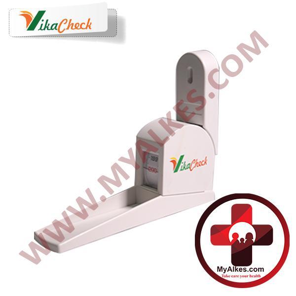 SALE VikaCheck Body Measuring Tape Wall VK-10017 Pita Pengukur Panjang Roll-Up Logam untuk
