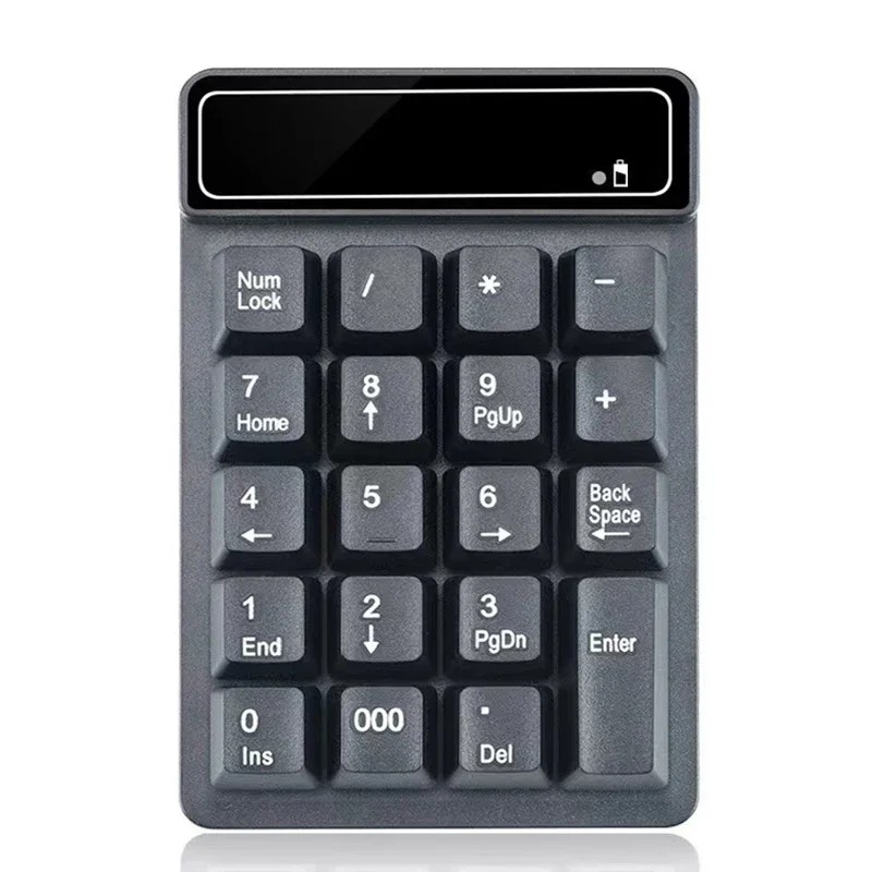 JUAL  Mini 2.4G Wireless USB Wired Numeric Keypad 19 Keys Digital Number Pad Numpad Keyboard for Win
