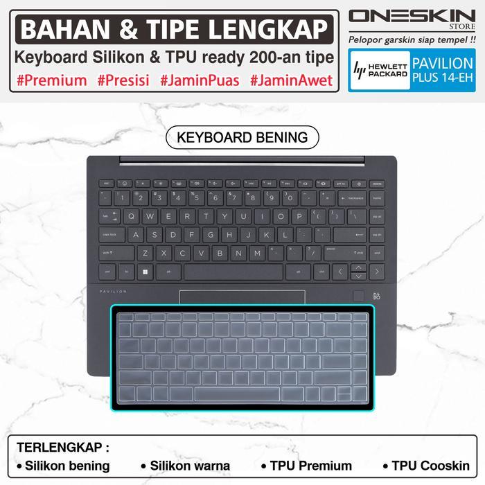 TERMURAH Pelindung Keyboard Protector HP Pavilion Plus 14-eh eh0032tx Silikon