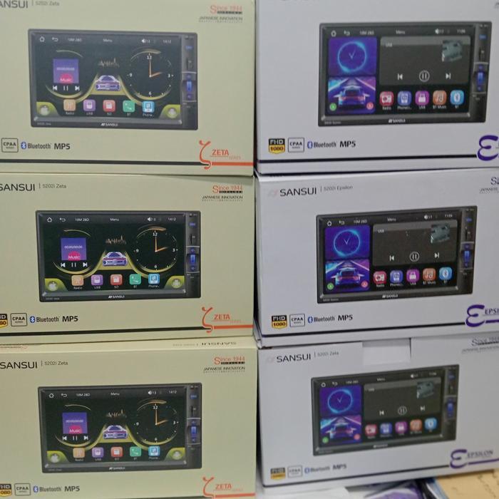 Head Unit Sansui 5202I Mp5 Android Auto Dan Appel Carplay 7Inch