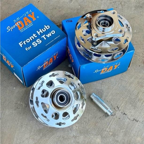 Tromol Depan Ss Two Sports Day Besi Chrome Sstwo Ss2 Pnp As 12/15 Ninja Megapro Detail Mirip Ori