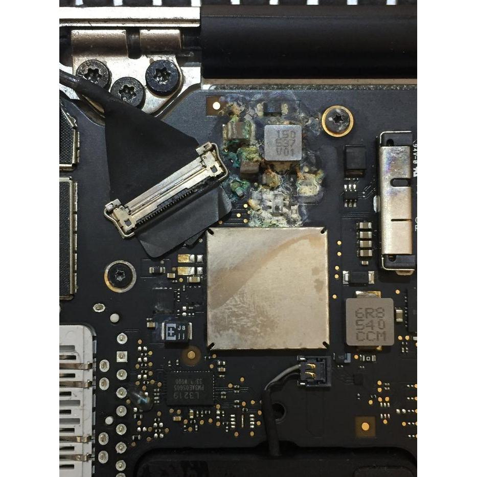 APPLE MACBOOK AIR 13" A1466 2013-2017 LOGIC BOARD SERVIS KENA AIR MATI