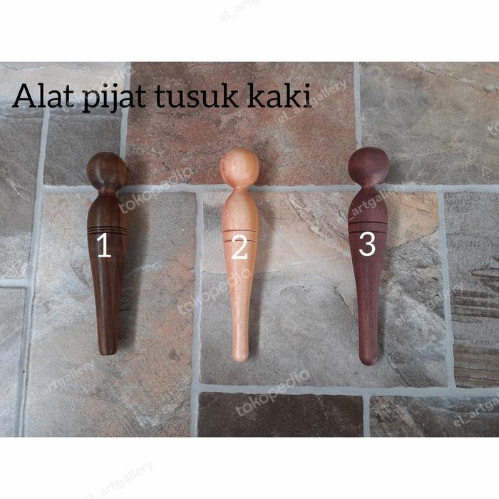 Alat pijat kayu/ Alat Pijat Refleksi tusuk Kaki/ Alat Bantu Kesehatan