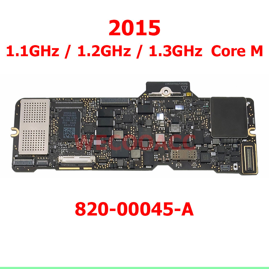 Original A1534 Laptop Motherboard For Macbook 12" A1534 Logic Board 2015 2016 2017 Years