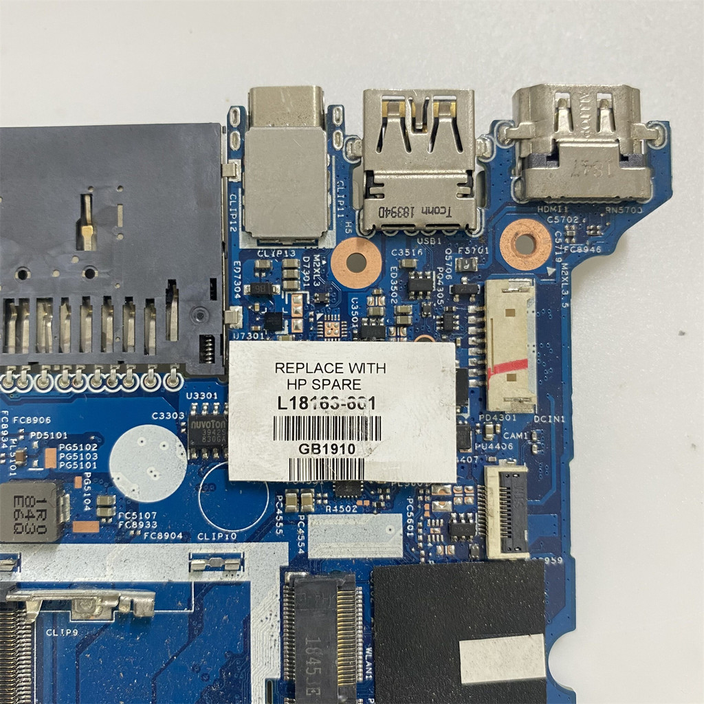 17879-1B For HP Pavilion X360 14-CD Laptop Motherboard With i3-8130U i5-8250U CPU UMA DDR4