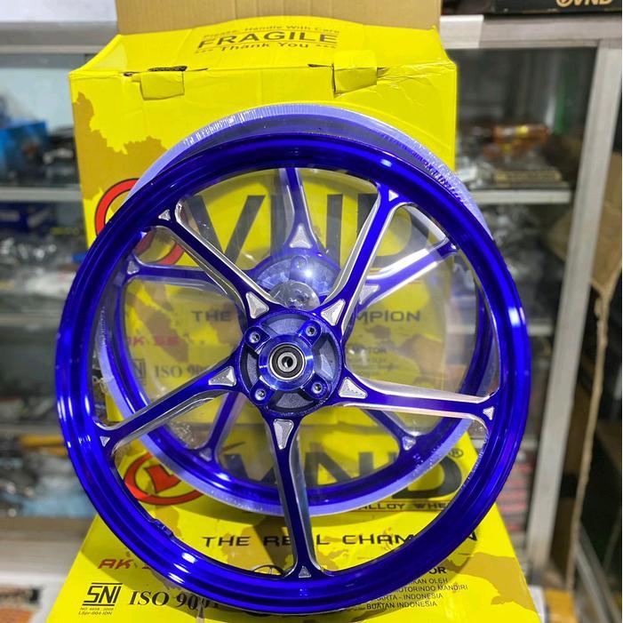 VELG VND AK 55 BIRU DOUBLE DISK MX KING CRF KLX TIGER VIXION,,