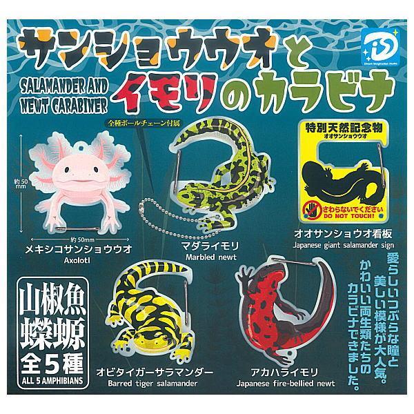 [Preorder - chat for fullprice] Salamander and Newt Carabiner capsule toy [202603]