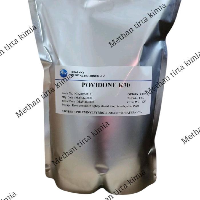 TEREMURAHTERLARIS READY SILAHKAN DIORDER POVIDONE K30 PVP K-30 PVP K30 1KG