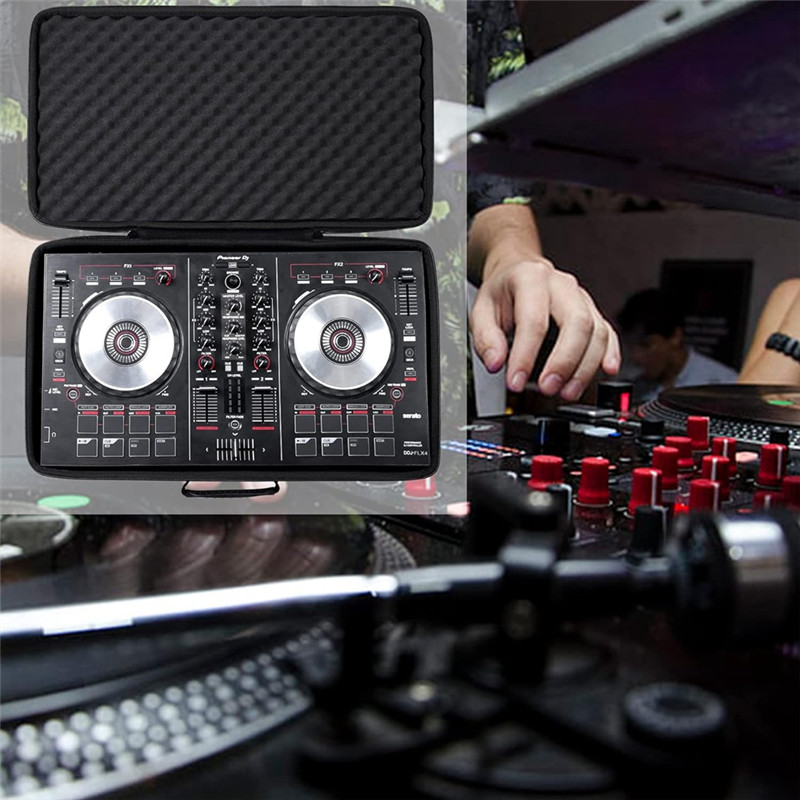 New 1 Piece Hard Travel Case Replacement Black For Pioneer DJ DDJ SB3/DDJ SB2/DDJ 400 Portable 2 Cha