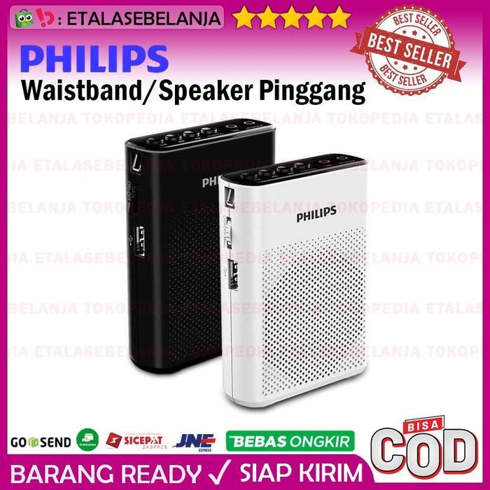 Speaker Guru Mic Headset Dengan Fungsi Bluetooth Dan Charger Usb Type C - Waistband Speaker - Sbm200
