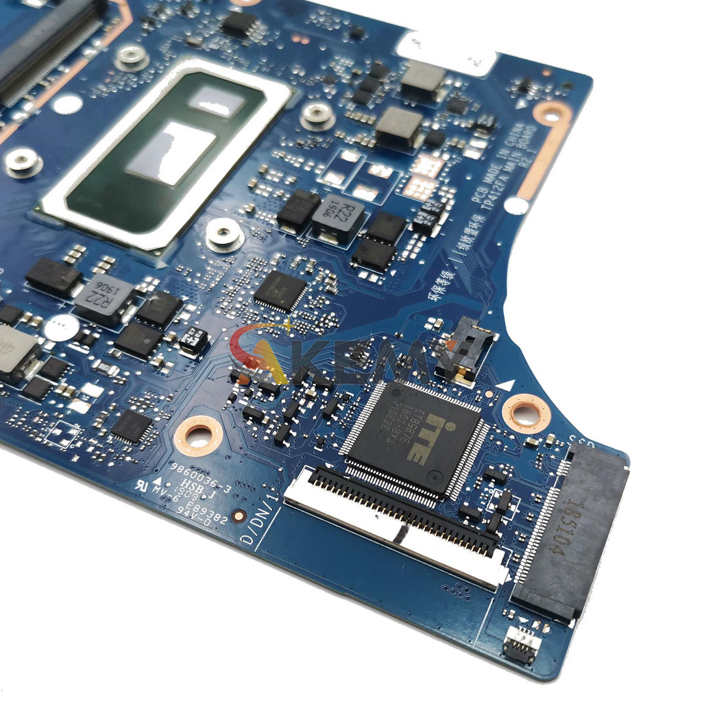 TP412FA Laptop Motherboard For ASUS VivoBook Flip TP412FAC TP412F TP412FA SF4100F Mainboard With I3