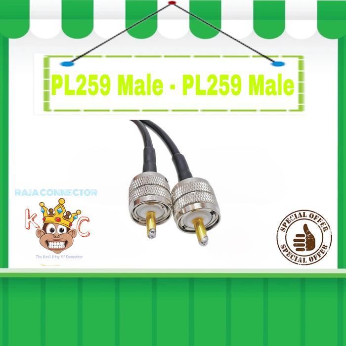 JUMPER KABEL BELDEN8219 ORI PL259 MALE TO PL259 MALE RG58