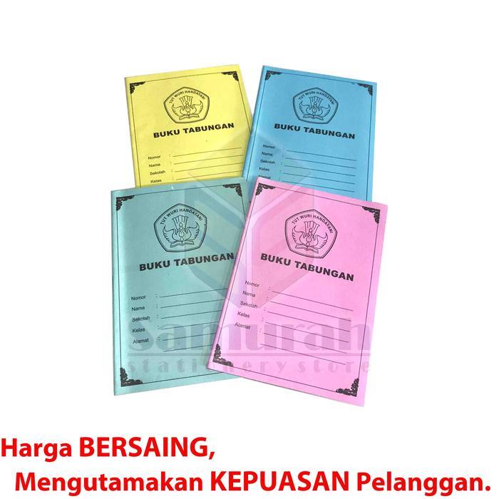 Buku Tabungan Anak Sekolah - Koperasi - Arisan - Pencatatan Kredit - 1 Pak isi 50 buku @ 10 Lembar