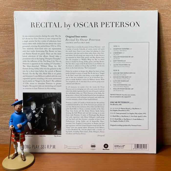 Vinyl Oscar Peterson - Recital By Oscar Peterson (Wax Time)