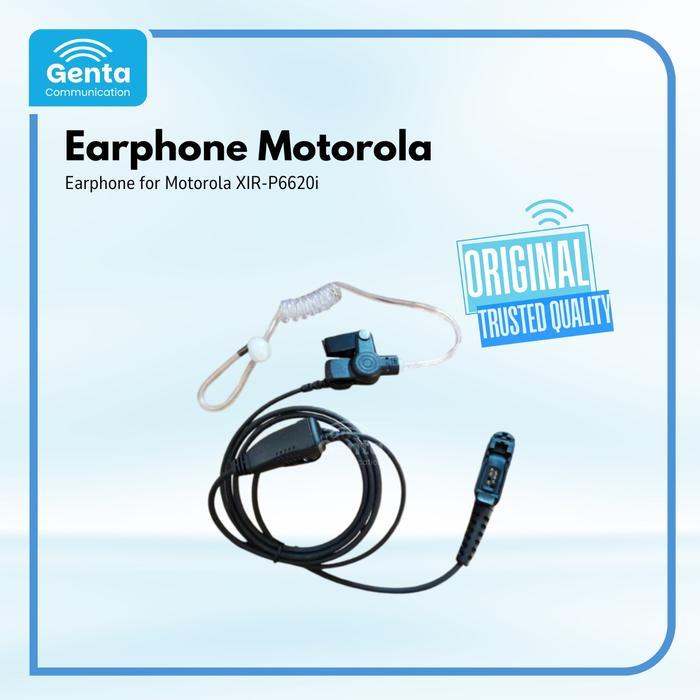 Earphone Motorola Xir-P6620I / Earphone Ht Motorola Xir-P6620I / Headset Motorola Xir-P6620I Xir