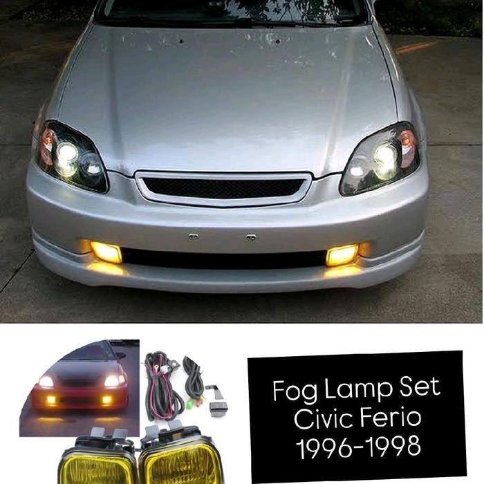 Foglamp Ferio Fog Lamp Civic Ferio Fog Light Civic Ferio 1996-1999 Lampu Kabut