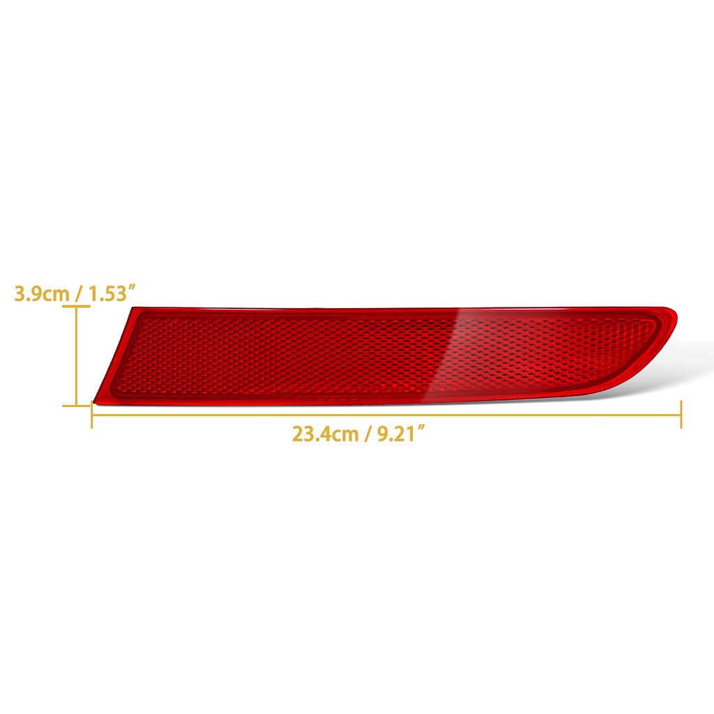 Rear Bumper Reflector Light For BMW X3 F25 2014 2015 2016 2017 Car Rear Warning Reflective Red Shell