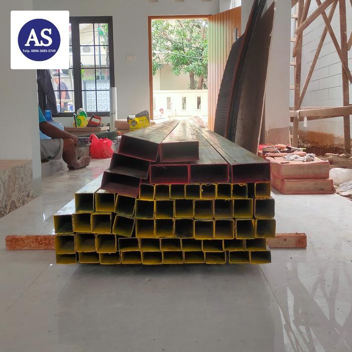 [] besi hollow 40x80 2mm galvanis