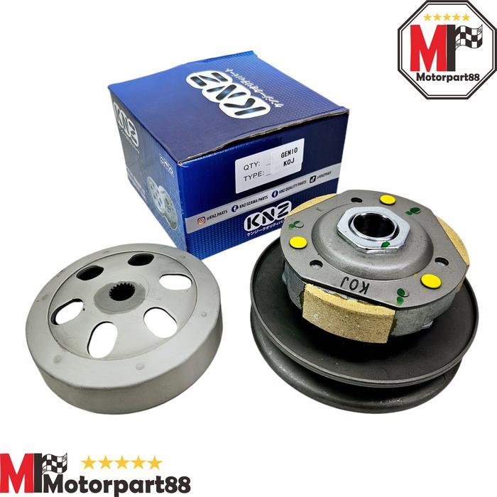 PULLY PULI PULY ASSY KOMPLIT BELAKANG GENIO SCOOPY ESP 2020 BEAT NEW LED DELUX KOJ KNZ