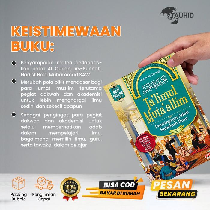 Buku TaLimul MutaAlim Pentingnya Adab Sebelum Ilmu Kitab Utamakan Adab Sebelum Ilmu Terjamin