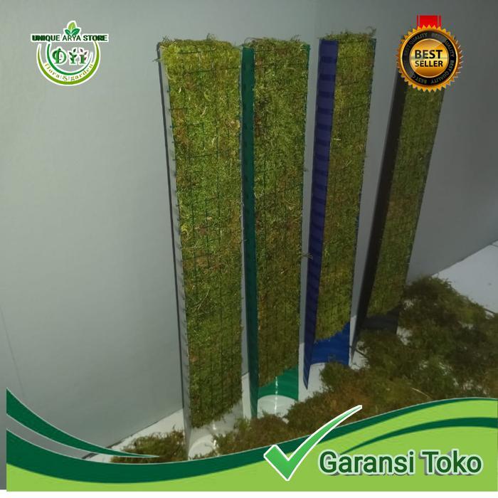 "New" turus plastik warna media tanam penyangga tanaman 50 cm