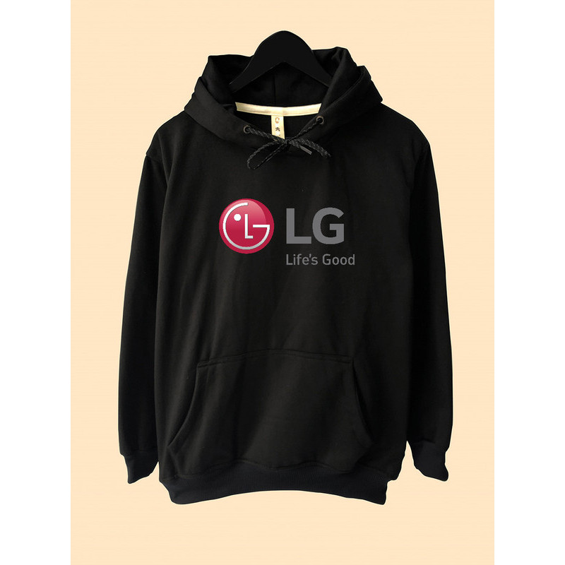 Jaket Hoodie LG Logo