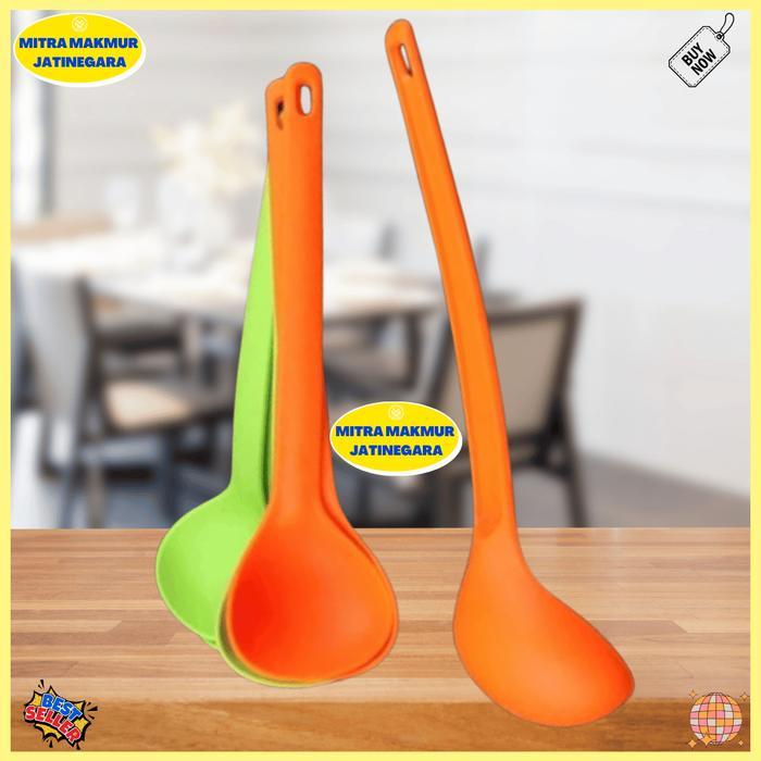 CENTONG SAYUR PLASTIK KH KECIL BESAR IRUS KUAH SENDOK SAYUR / CENTONG ES BUAH