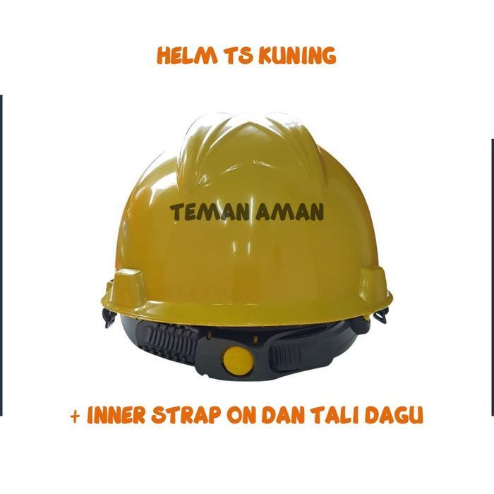 "New" HELM SAFETY PROYEK TS LENGKAP + INNER STRAPON +TALI DAGU KOMPLIT MURAH