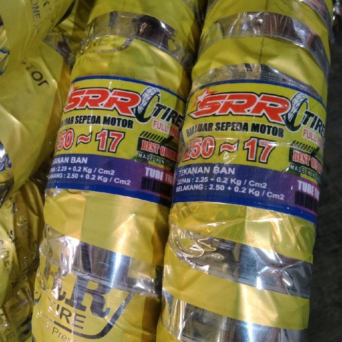 Ban motor supra jupiter revo Ring17 ukuran ban depan 2.50 ban belakang 2.75 motif ko