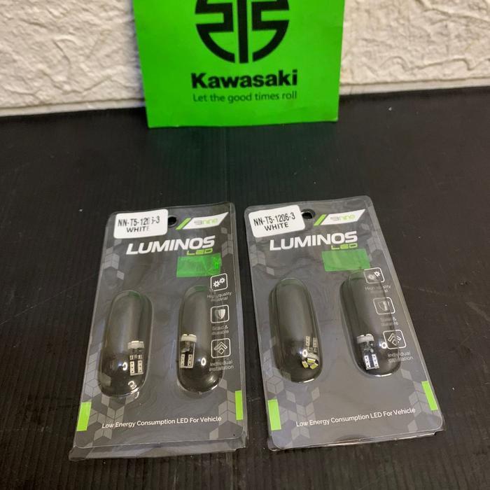 LAMPU SPEEDOMETER T5 LED NINJA RR OLD ZX NINJA RR NEW NINJA R NINJA SS DAN BISA UNTUK SEMUA MOTOR