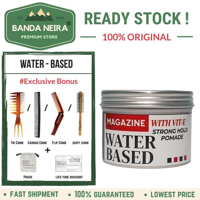 TRAUMFOLG MAGAZINE WATERBASED WATER BASED POMADE