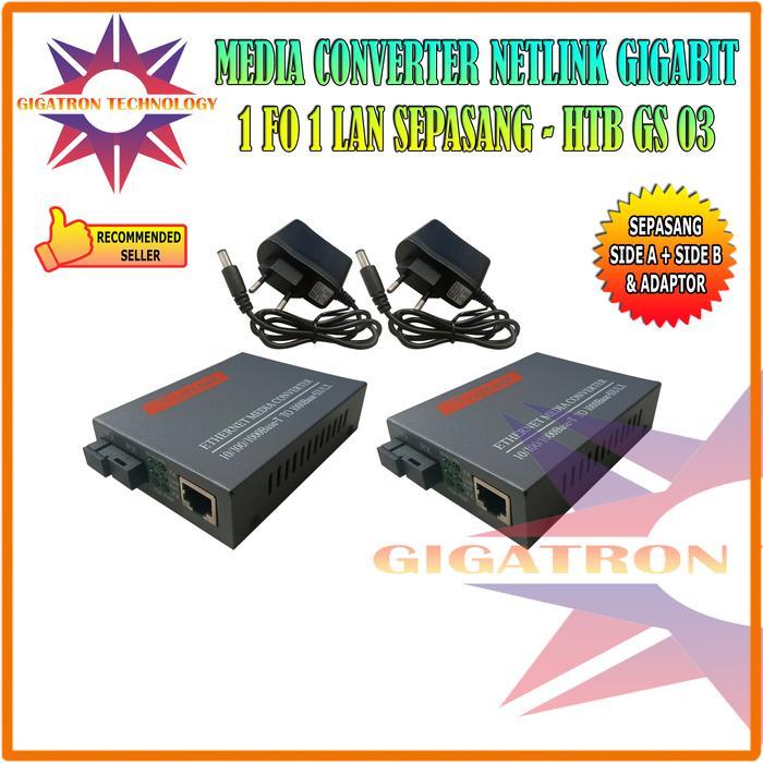 Netlink Htb-Gs-03 Gigabit Media Converter Netlink Gigabit Converter