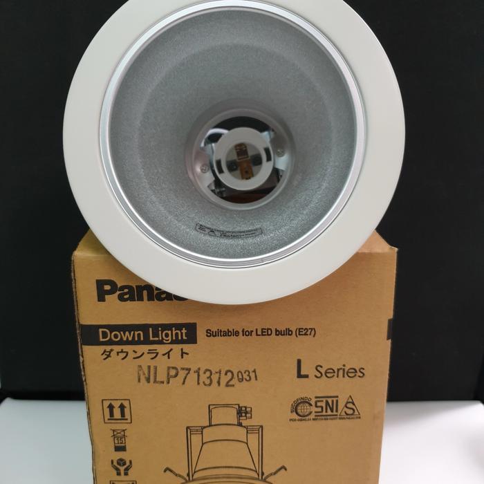 "New" Downlight Panasonic 4" NLP 71312 Putih