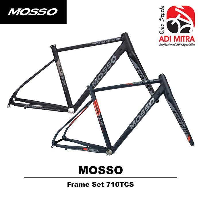 MOSSO 710TCS FRAME SET SEPEDA ROAD BIKE DISC [700C] FRAME SEPEDA BALAP