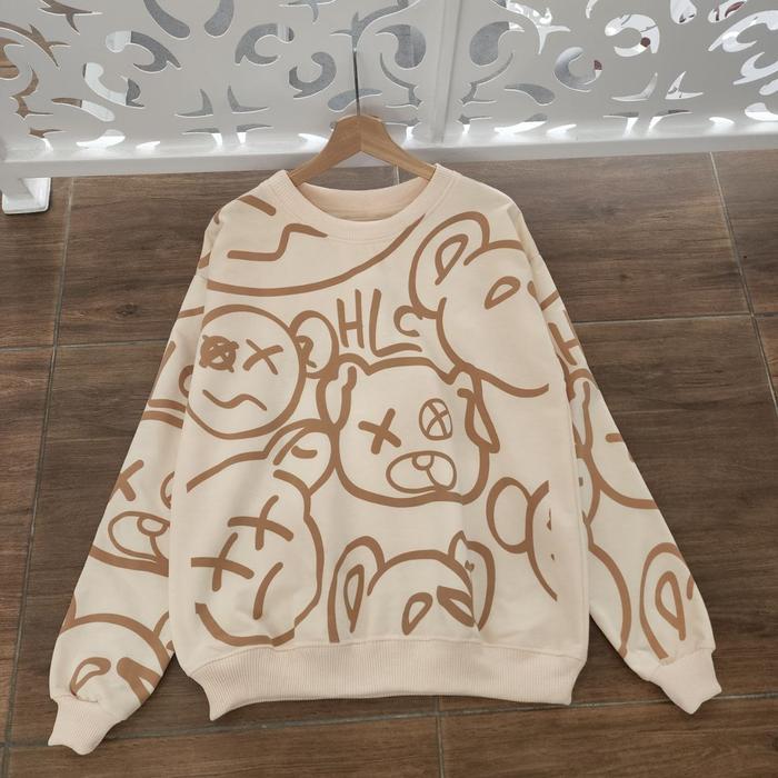 (Isi 2 Pcs) Jaket Couple Pasangan Hlc Bear / Hoodie Couple Pacar / Sweater Couple / Baju Couple