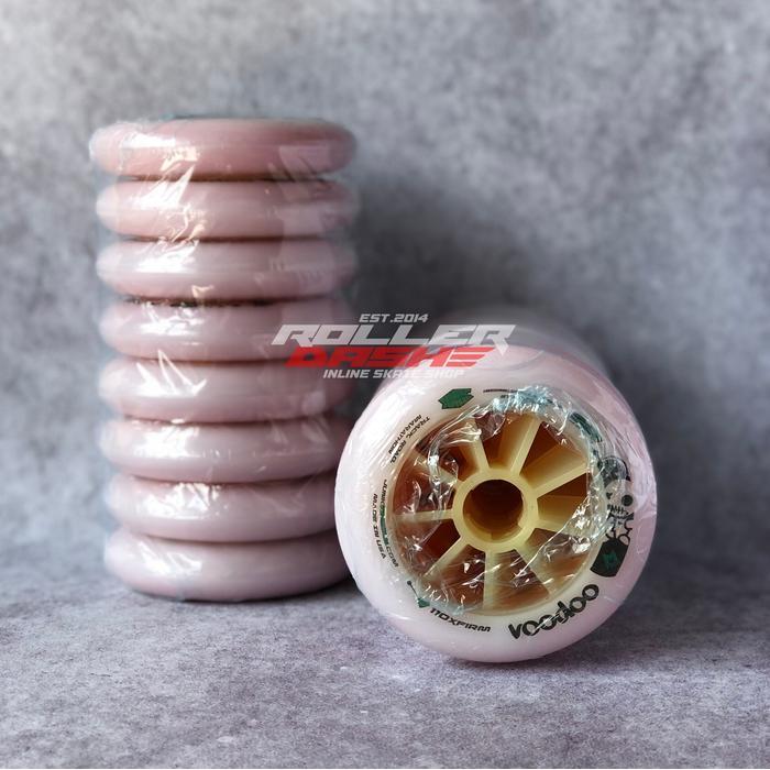 JUNK WHEELS VOODOO - Roda Sepatu Roda Cepat - 100mm, XFIRM