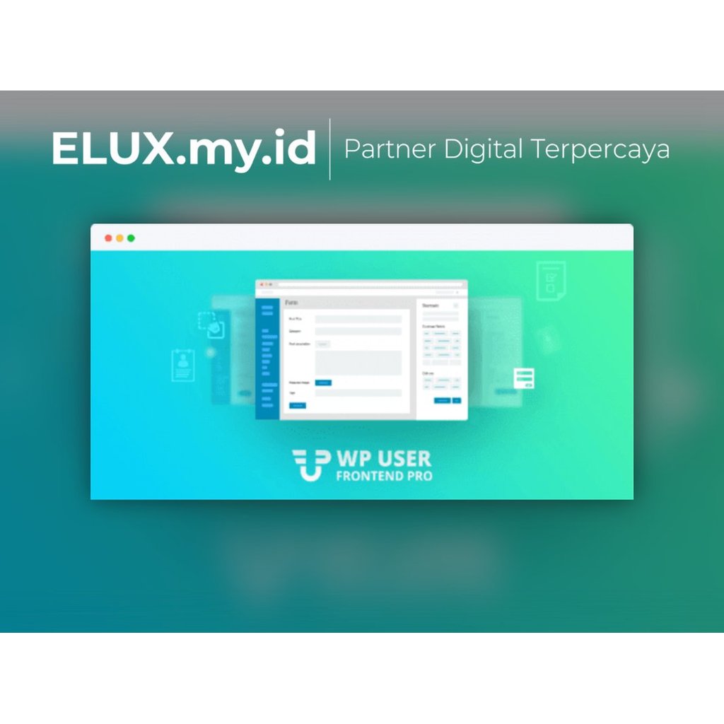 WP User Frontend Pro - Business Wordpress Plugin Original Unlimited Domain Lifetime