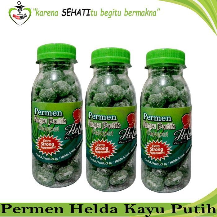 "New" Permen Botol Kayu Putih Helda Candy Gula Makanan