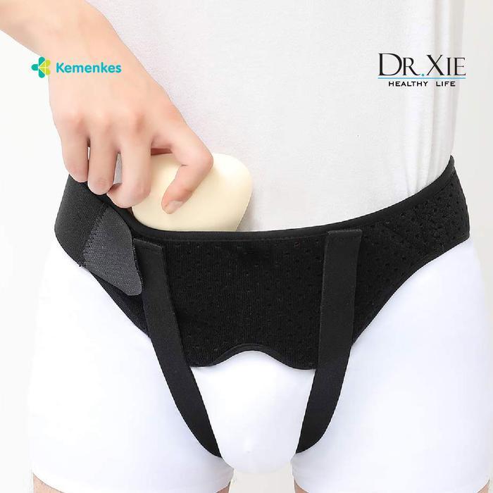 Alat Terapi Celana Hernia Pria Wanita/Celana Turun Berok Hernia Aid With Pad/ Sabuk Hernia Pria
