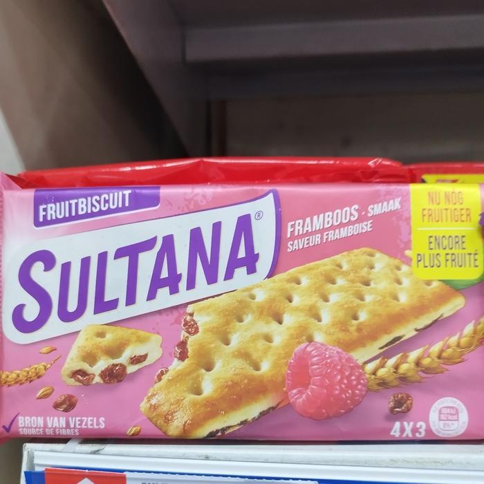 sultana framboos biscuit 175gr