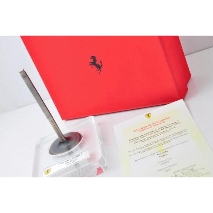 Ferrari F1 F2002 Valve / Katup Ferrari F2002 Memorabilia